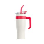 40 Oz Tumbler With Handle And Straw Lid