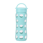 17Oz Glass Water Bottle with Protective Silicone Sleeve