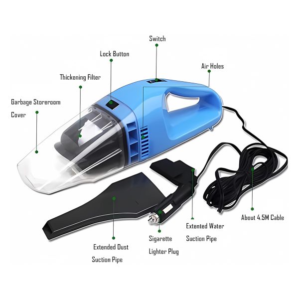 Handheld Vacuum Car Office Portable Cleaner