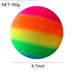 Rainbow Playground Ball For Kids