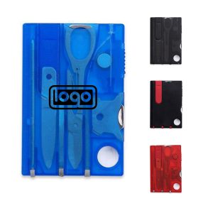 8-piece set of multifunctional outdoor tool cards