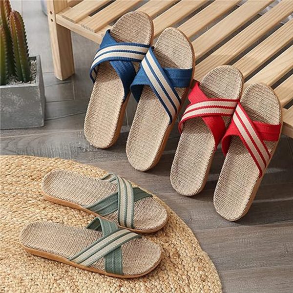 Easy and Comfortable Home Linen Slippers