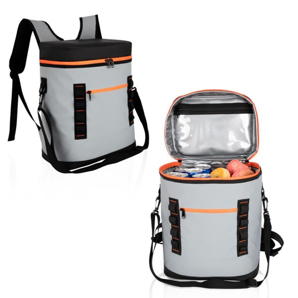 Portable large capacity leak-proof fresh-keeping backpack