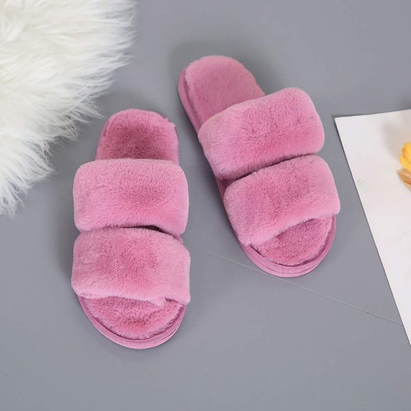 Woman Fluffy Slippers