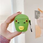 Green Fish Man Cartoon Apple Airpods Case