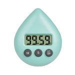 Teardrop-shaped electronic timer