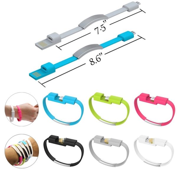 USB Charging Cable Bracelet Wristband