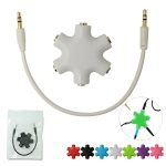 Snowflake 5-Way Headphone Audio Splitter Connector