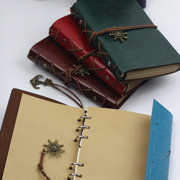 Vintage Journal Travel Notebook Loose-leaf Diary