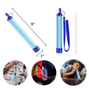 Personal Water Filter Portable Purifier Straw