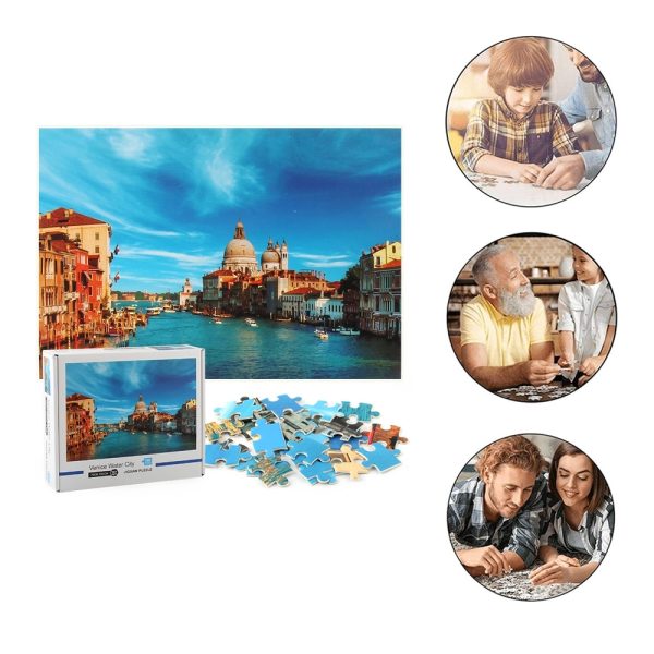 29'' x 20'' 1000 Piece Jigsaw Puzzle with Custom Box