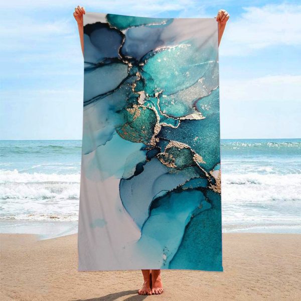 Beach swimming quick drying bath towel