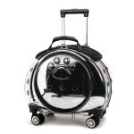 Full Transparent Pet Trolley Box Dog Bag