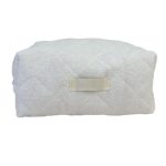 Dacron High-looking plush makeup toiletry bag