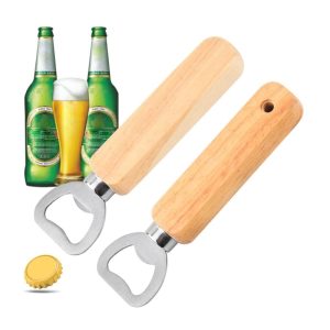 Wooden Handle Bottle Opener