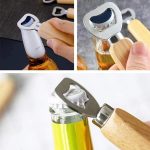 Wooden Handle Bottle Opener