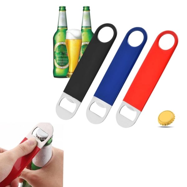 Flat Stainless Steel Bottle Opener