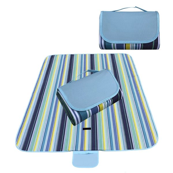 Outdoor Waterproof Backing Foldable Picnic Blanket- Large