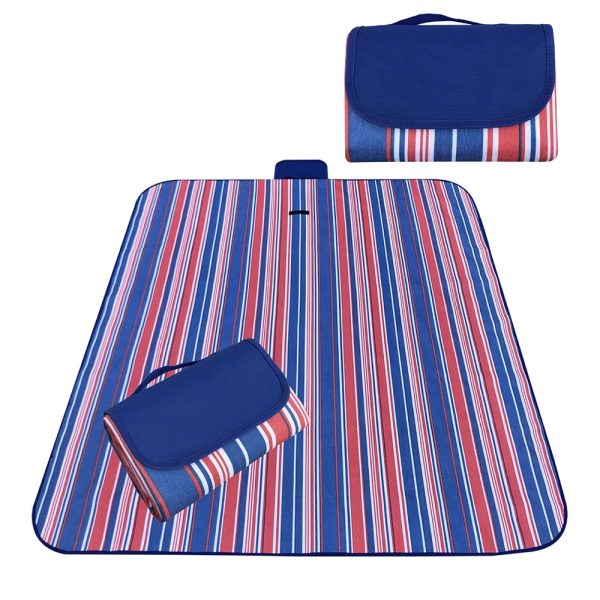 Outdoor Waterproof Backing Foldable Picnic Blanket- Large