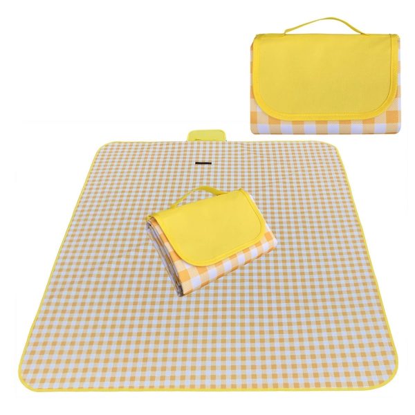 Outdoor Waterproof Backing Foldable Picnic Blanket- Large