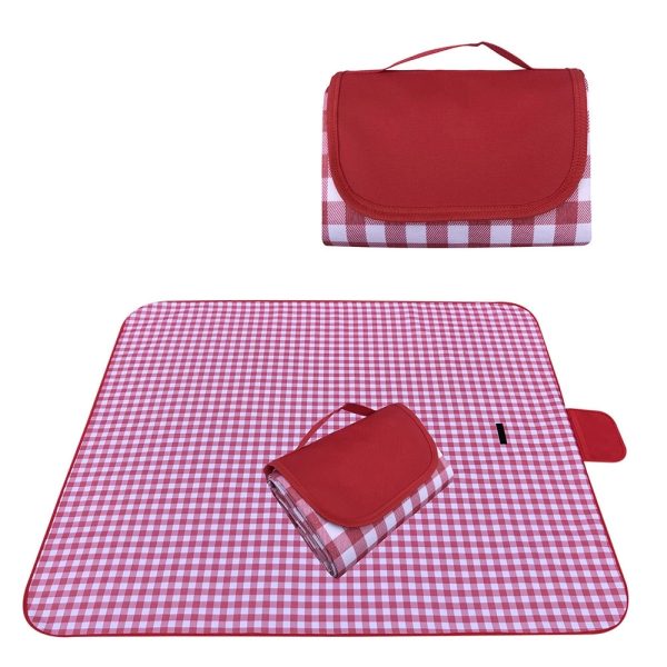 Outdoor Waterproof Backing Foldable Picnic Blanket- Large