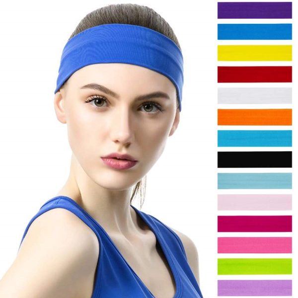 Yoga Headband Elastic Sports Sweatband