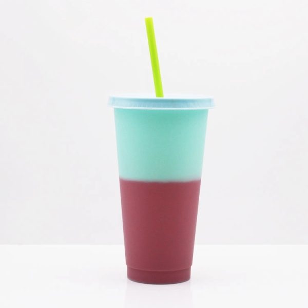 24oz Reusable Color Changing Cups