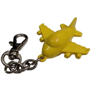 Vintage Metal Key Chain Diecast Aircraft Model