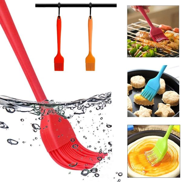 8'' Silicone Basting Brush for Cooking Baking Food