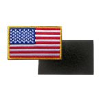 Custom Embroidered USA Flag Patches