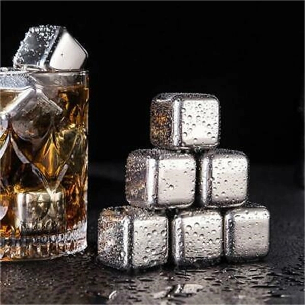 304 Stainless Steel Cubes Ice Stone