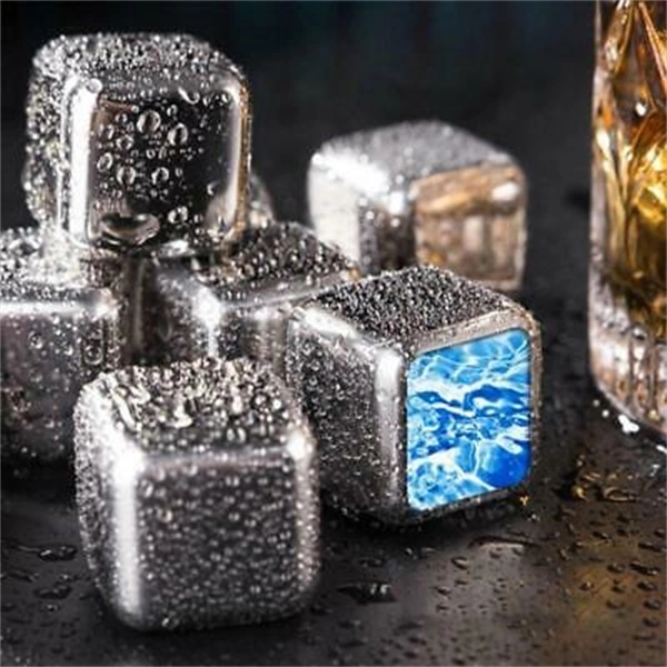 304 Stainless Steel Cubes Ice Stone