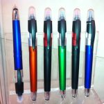 Multifunctional touch 2-in-1 highlighter ballpoint pen