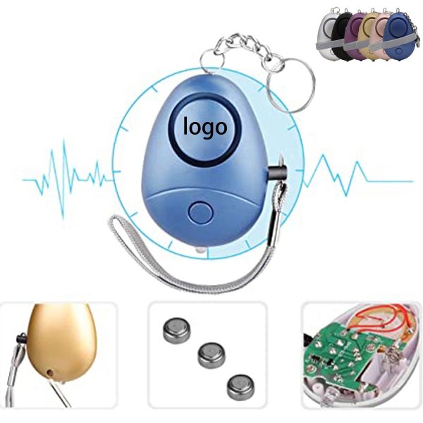 120 db Personal Emergency Alarm w/ Keychain