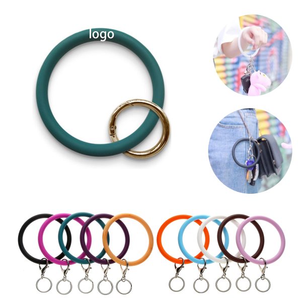 Silicone Keychain Bracelets