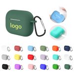 Silicone Earpods Case Cover w/Keychain