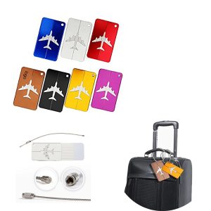 Aluminum Alloy Luggage Tags