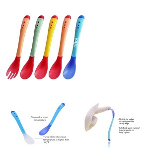 Baby White Hot Safety Spoons