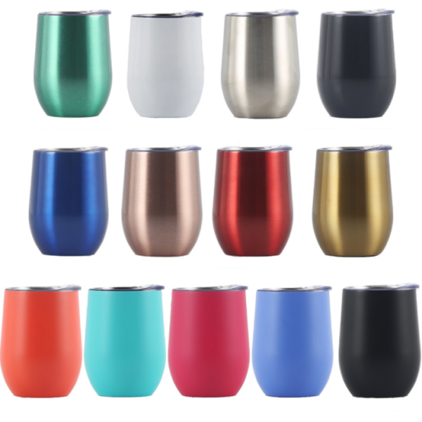 12oz Double Wall Vacuum Stainless Steel Tumbler Cup