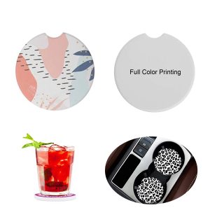 Absorbent Ceramic Car Coasters