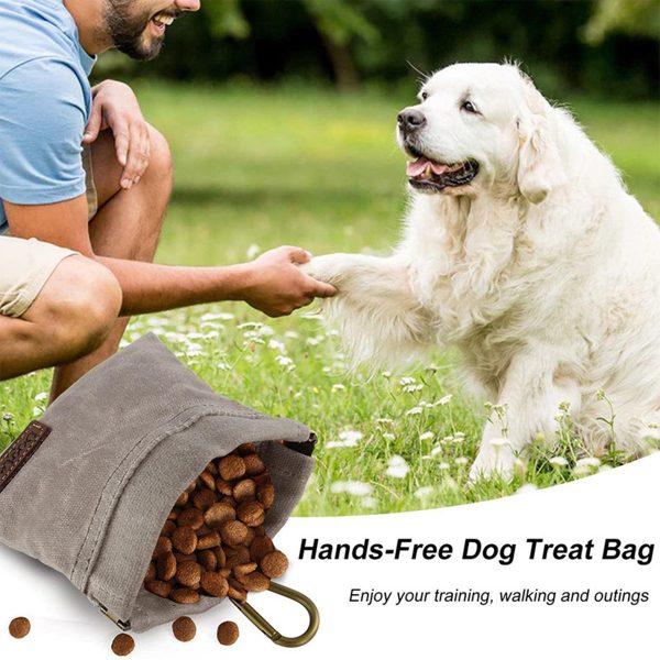 Outdoor Pet Feeding Belt Bag With Hook