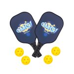 Hardcover Pickle Ball Set