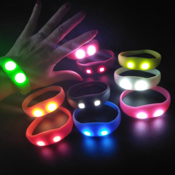 LED Flashing Bracelet Glowing Bangle