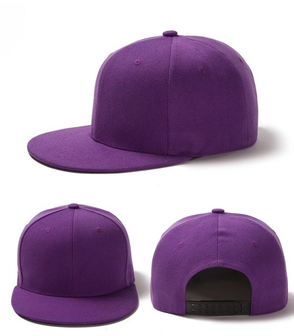 Hip Hop Style Flat Brim Baseball Cap