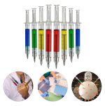 Syringe Ballpoint Clip Pen