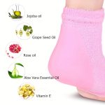 Comfortable Soft Moisturizing Fuzzy Sleep Gel Heel Sock