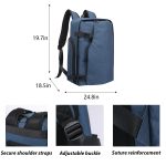 Waterproof and wearable large capacity fitness yoga backpack