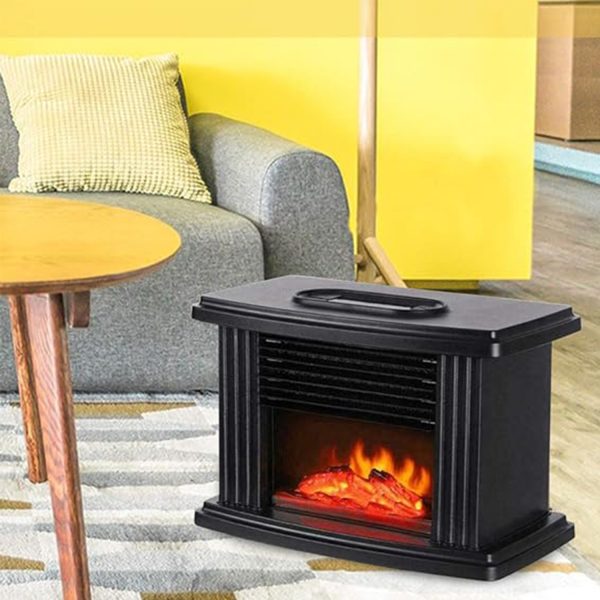 Mini Electric Fireplace Stove Heater