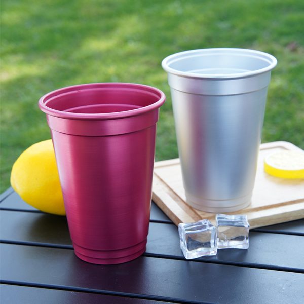 Multi Color Aluminum Cup Party Mug