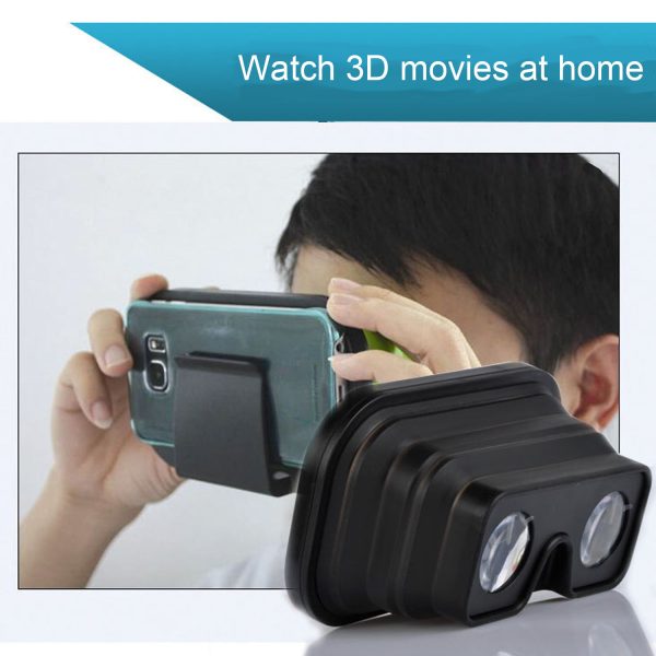 Foldable Silicone 3D VR Glasses